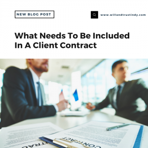 What Needs To Be Included In A Client Contract